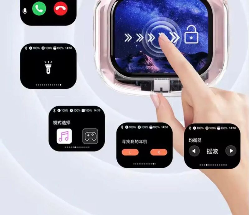 Wireless Transparent Airmax Buds 5.4