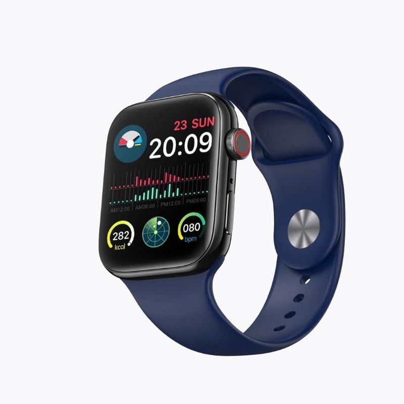 Stylish Smart Watch - Premium Silicone Fitness Tracker (Black, Red & Multicolor)