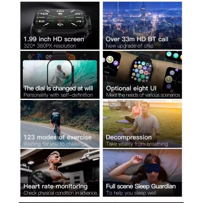 T10 Ultra 2 Premium Smart Watch