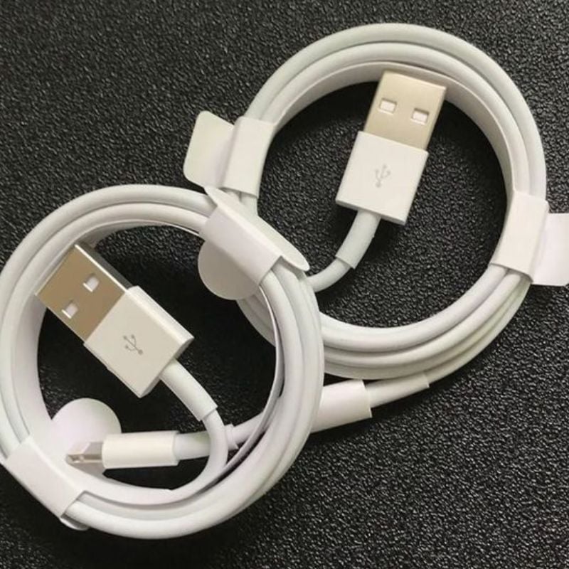 40-Inch Lightning White Copper Core Charging Cable