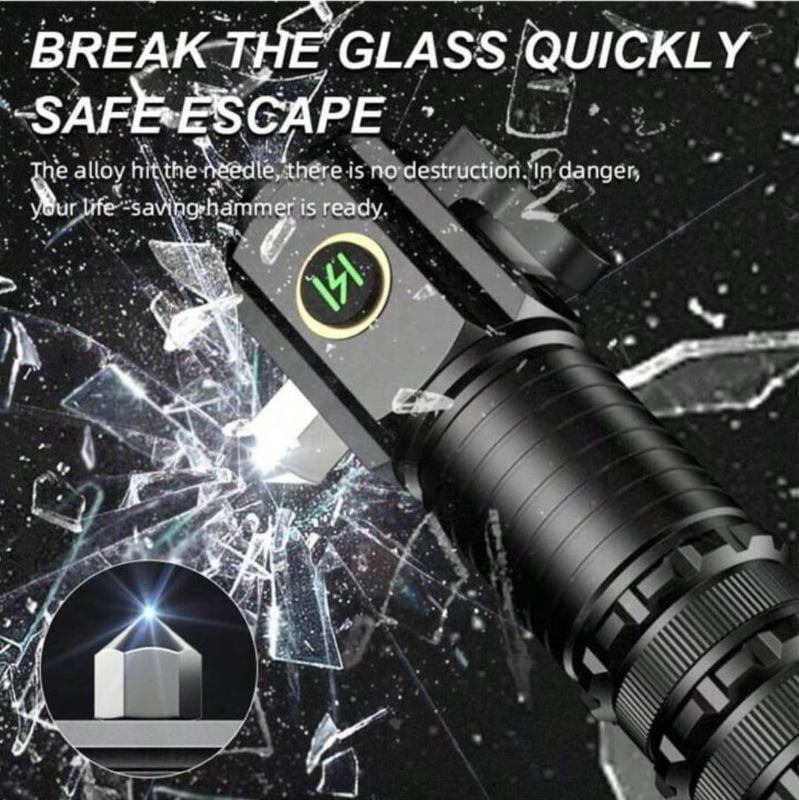 ULTIMATE SURVIVAL GEAR - 5 IN 1 FLASHLIGHT!