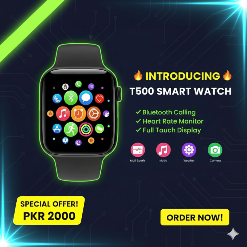 T500 Bluetooth Smart Watch