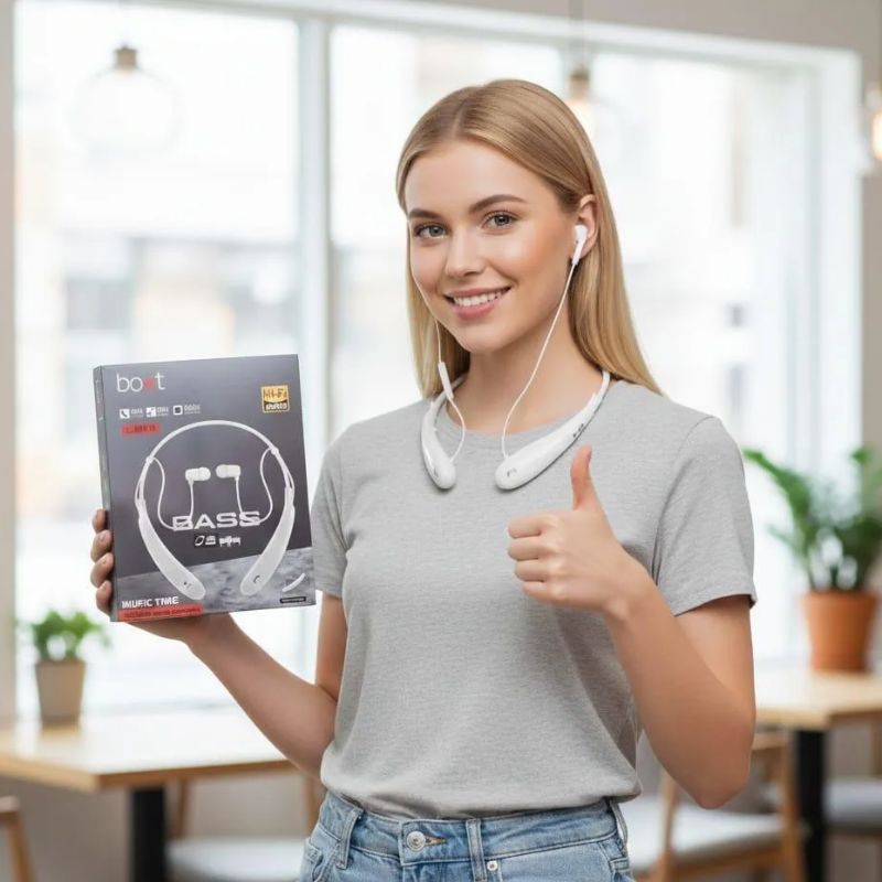 White Clear Voice 11 Wireless Headphones
