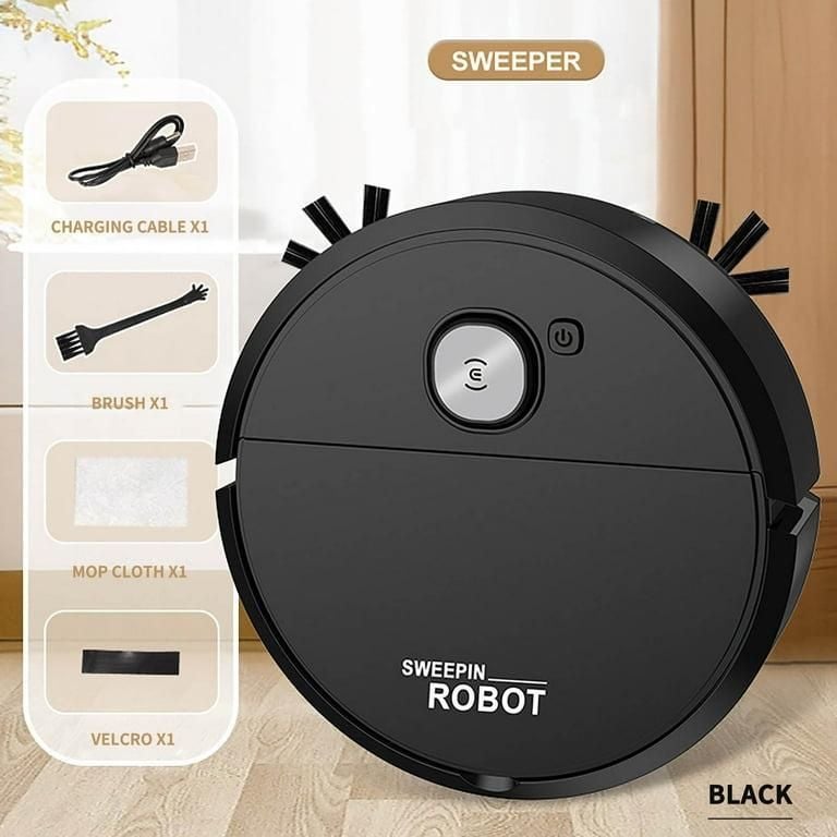 Portable Low Noise Vacuum Cleaner - 1 Pc Rechargeable Compact Cleaner