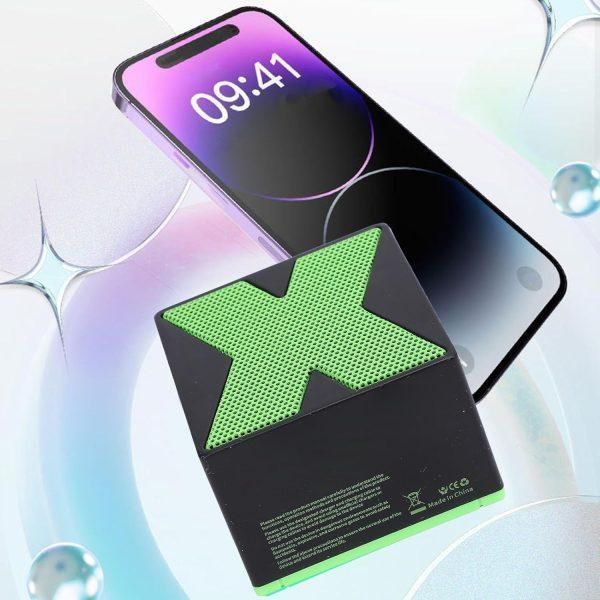 Portable Bluetooth Speaker with LED Light & Bass Sound