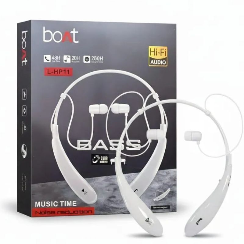 White Clear Voice 11 Wireless Headphones