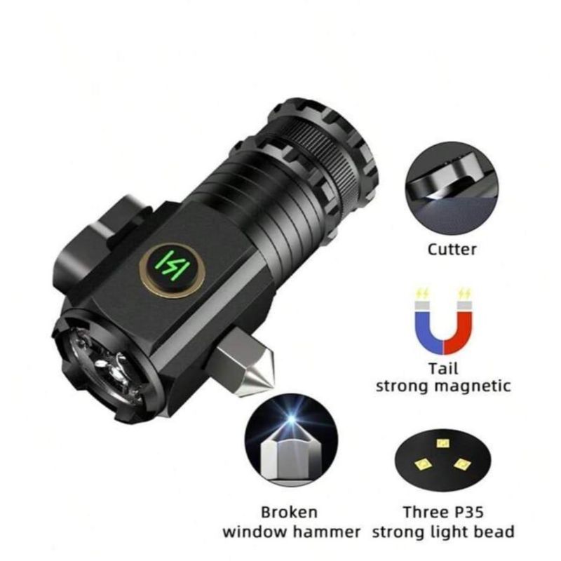 ULTIMATE SURVIVAL GEAR - 5 IN 1 FLASHLIGHT!