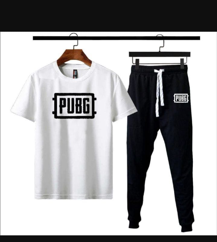Men PUBG Graphic Cotton Track Suit
