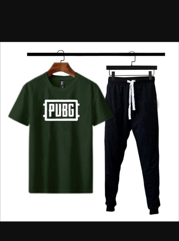 Men PUBG Graphic Cotton Track Suit