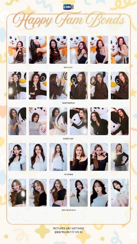 GIRLS: HAPPY FAM BONDS COLLECTIBLE CONFIRMED CARD