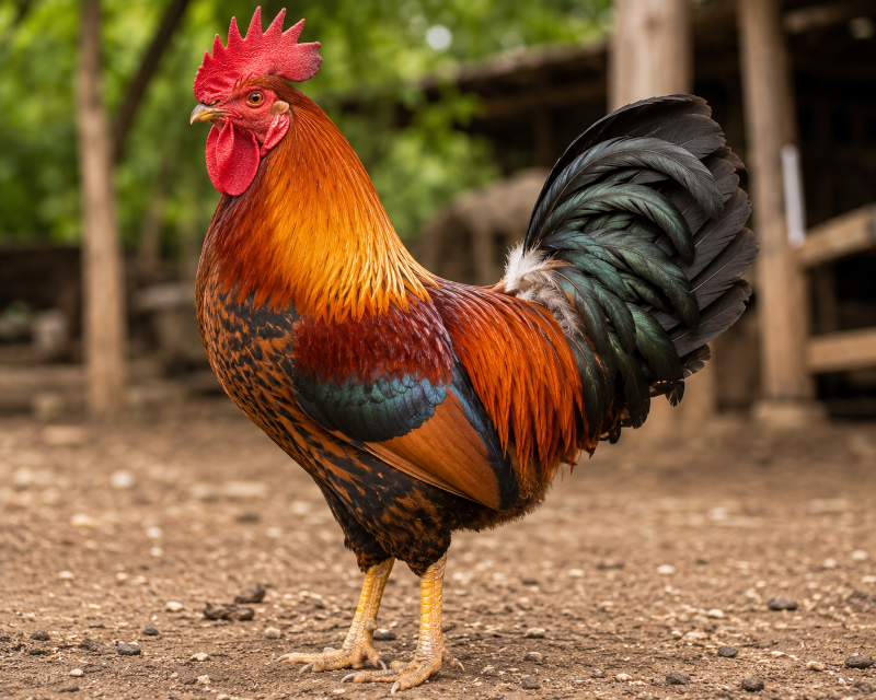 Rooster Chicken (Poovan)