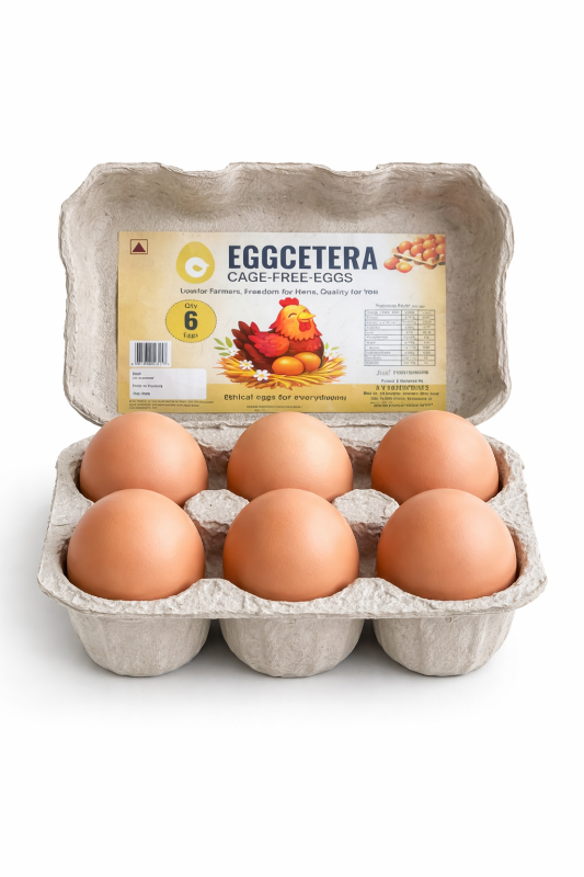 Cage Free Eggs - Pack of 6