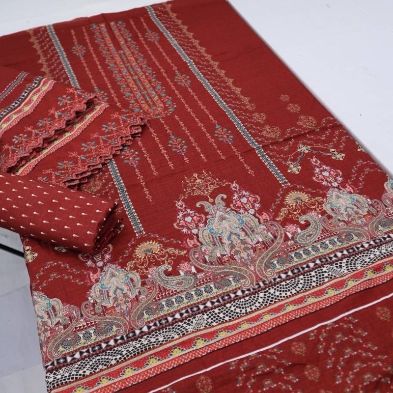 Salina Khaddar Cutwork (1438-004) Regalia