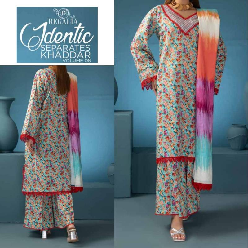 Identic Khaddar Vol # 8 (1441-008) Regalia