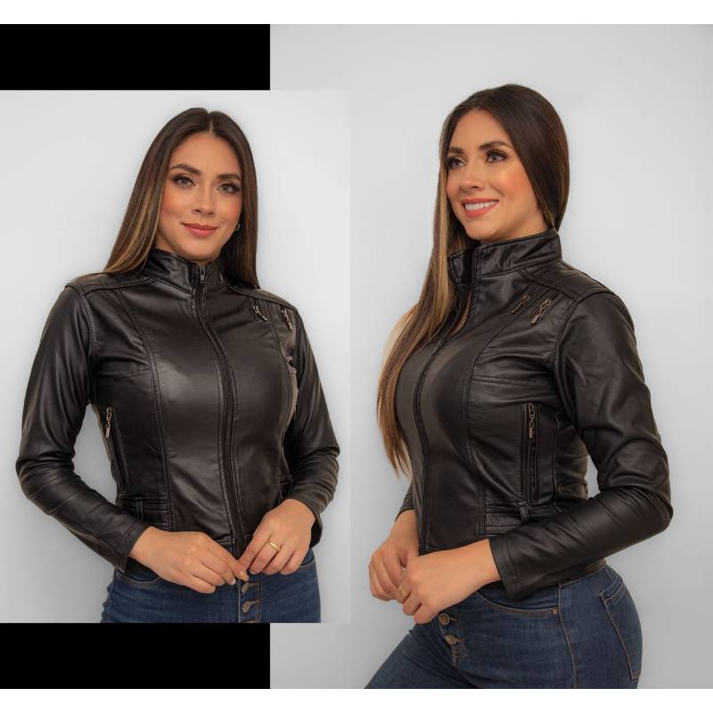 chaqueta en cuerina para mujer 
3187731415
ALTO IMPACTO