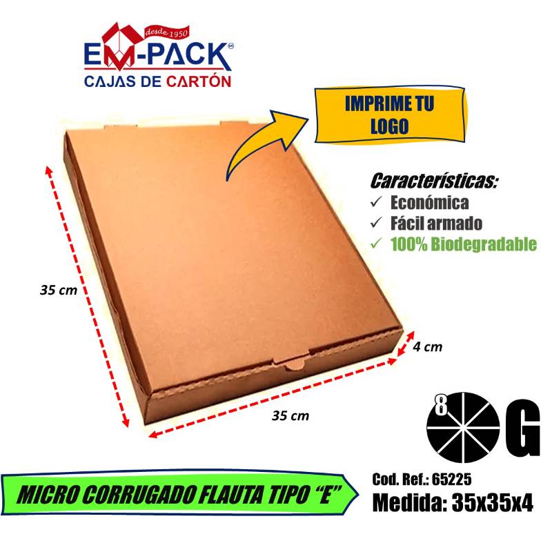 25 Cajas Pizza
GRANDE "ECONÓMICA"