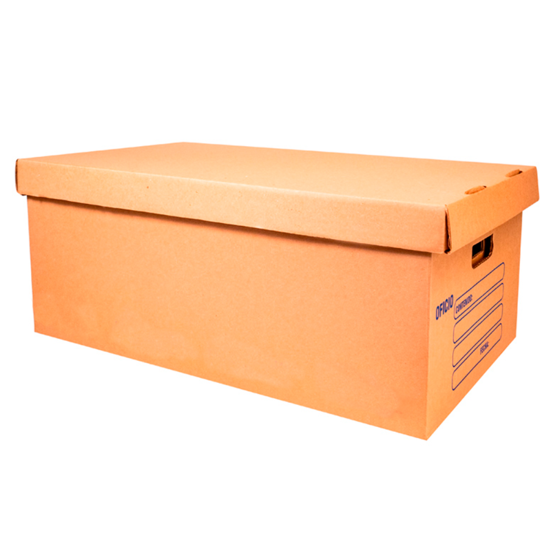 5 Cajas de plástico para archivo 38x30x26 5055 - EMPACK