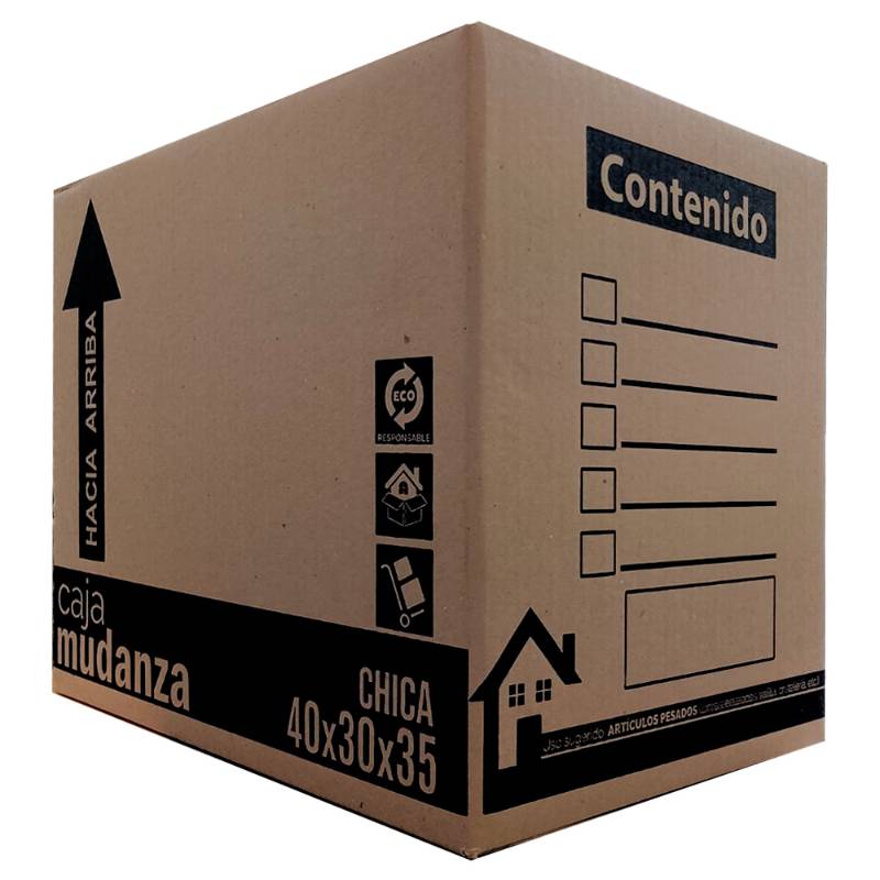 10 CAJAS MUDANZA NEGRA 40X30X35 C/S 23 ECT C K C/10