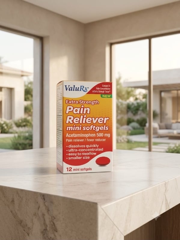 ACETAMINOFEN EXTRA FUERTE 500 MG