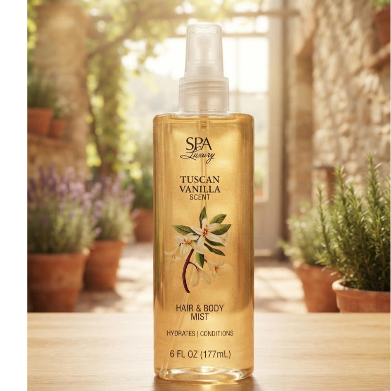 HAIR Y BODY MIST TUSCAN VAINILLA