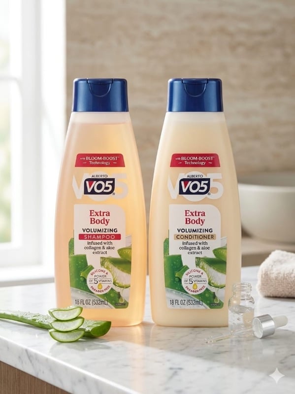 SET SHAMPOO, CONDITIONER COLLAGEN ALOE EXTRAC