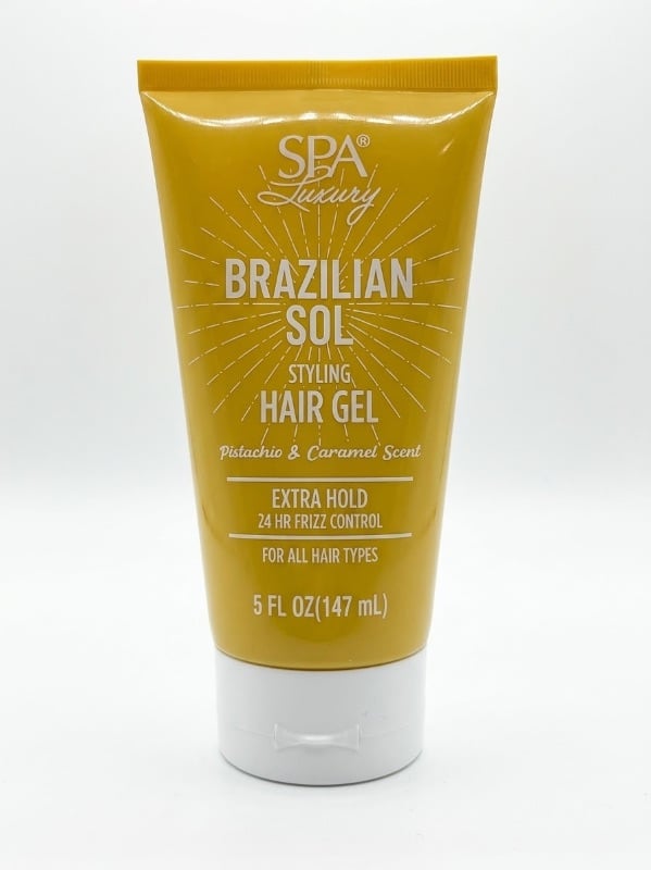 GEL MODEADOR DE CABELLO DE PISTACHO Y CARAMELO