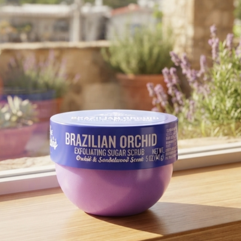 EXFOLIANTE ORCHID Y SANDALWOOD