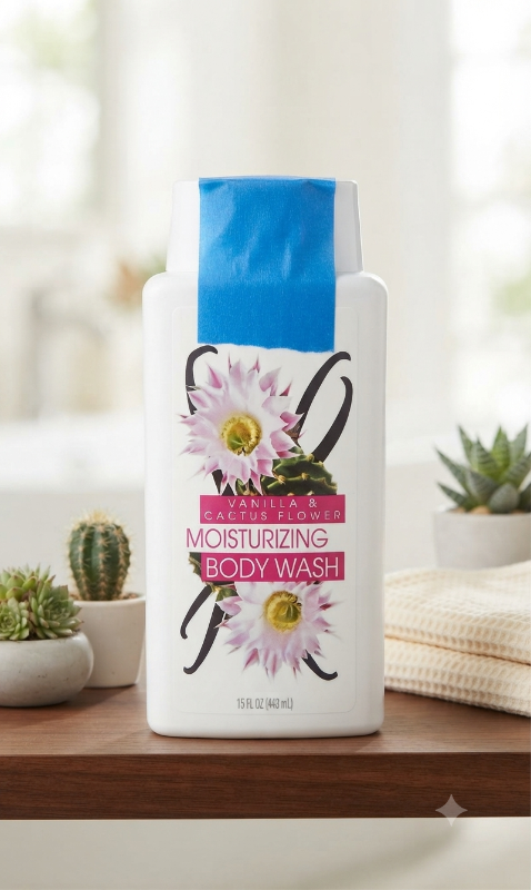 BODY WASH VAINILLA CACTUS FLOWERS
