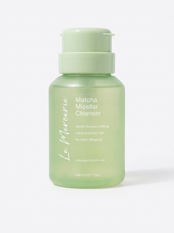 AGUA MICELAR DE MACHA,ELIMA MAQUILLAJE SUAVE , DE FORMA DELICADA