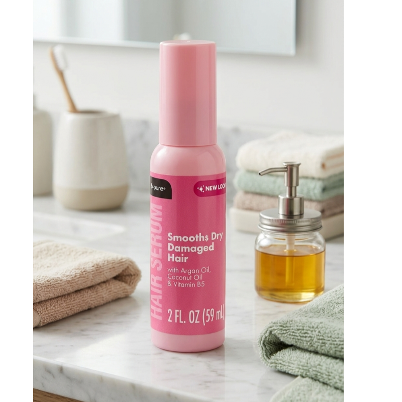 SMOOTHS DRY, DAMANGE HAIR