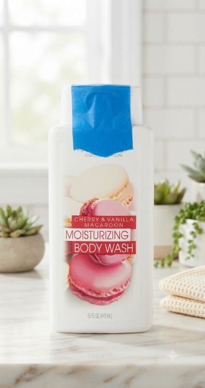 BODY WASH CHERRY Y VAINILLA MACARRON