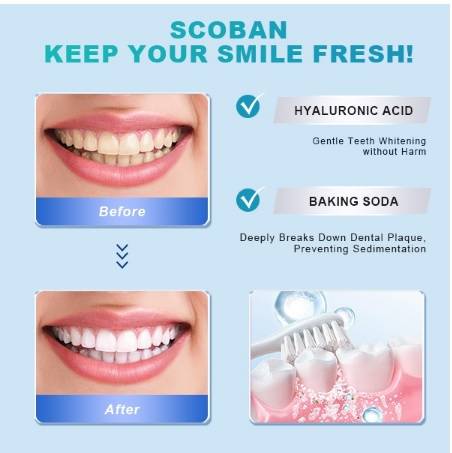 Japanese Hyaluronic Acid Dual-Effect Whitening Toothpaste