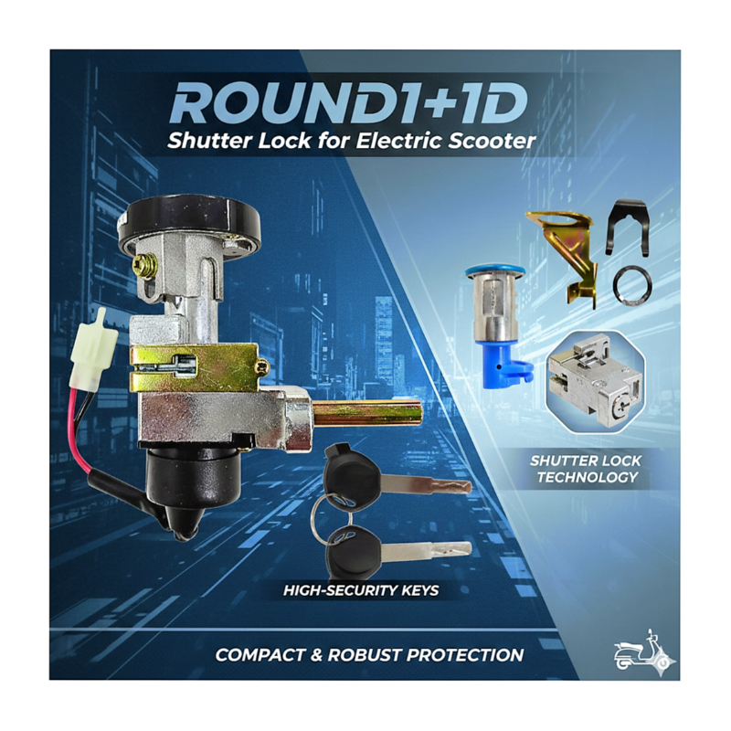 ROUND1+1D Shutter Lock