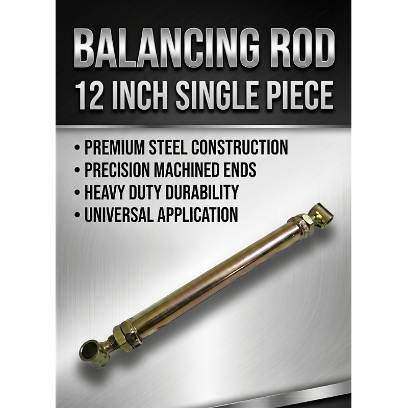 balancing rod 12 inch single piece