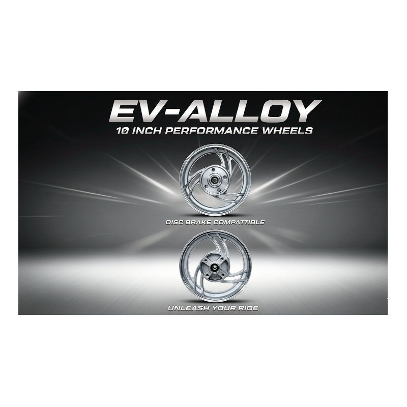 ev-Alloy wheel 10 Inches Disc