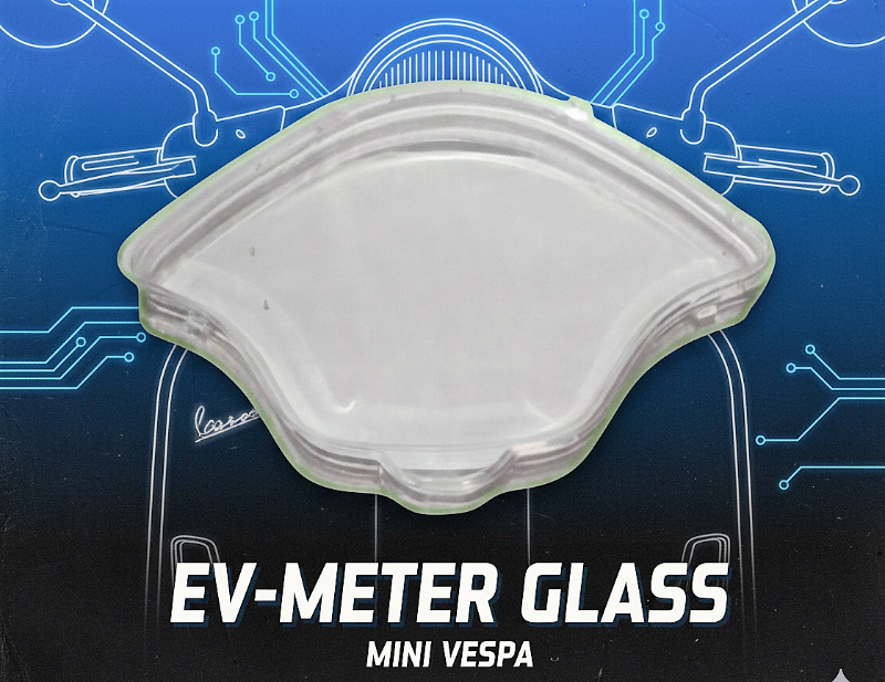 ev-METER GLASS - MINI VESPA