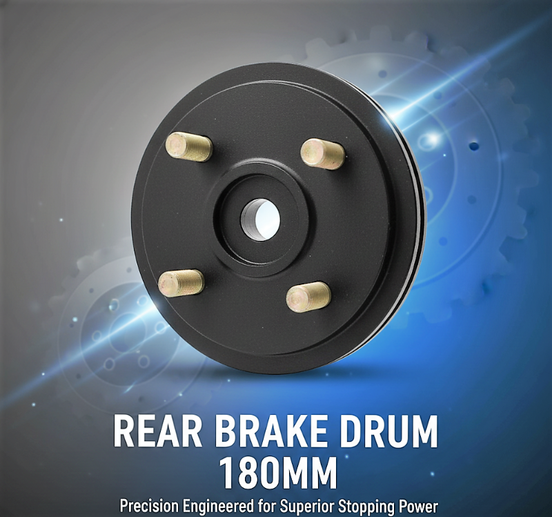 REAR BRAKE DRUM 180MM