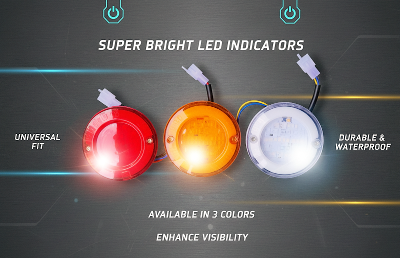 ROUND LED INDICATER LIGHT SET