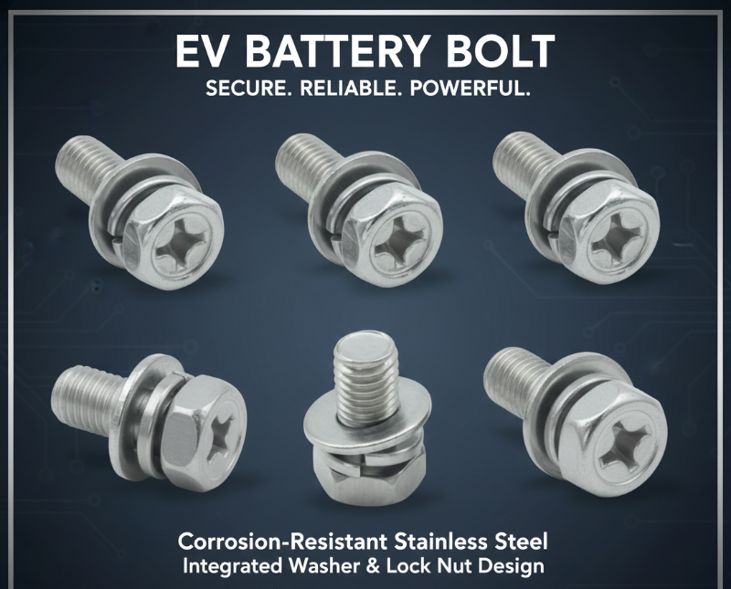 ev-BATTERY BOLT- 100PCS