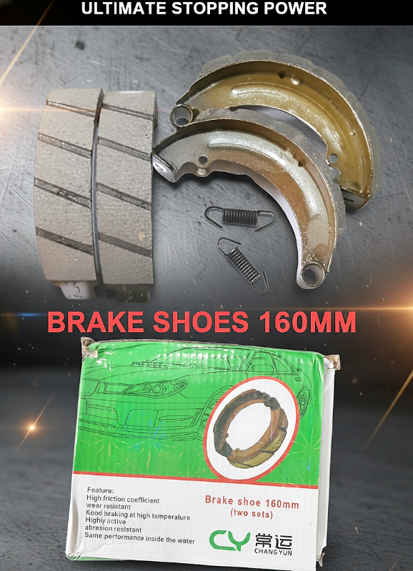 BRAKE SHOE 160MM