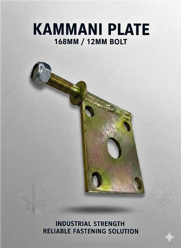 KAMMANI PLATE 168MM/12MM BOLT