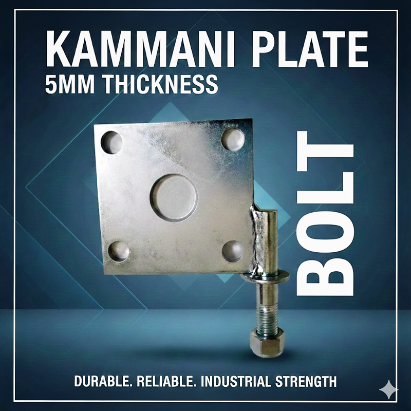 KAMMANI PLATE 5MM with BOLT