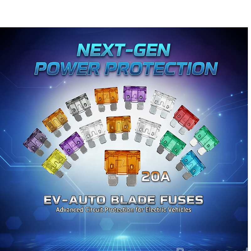 ev-Auto Blade Fuses 20A - 100 pcs BOX