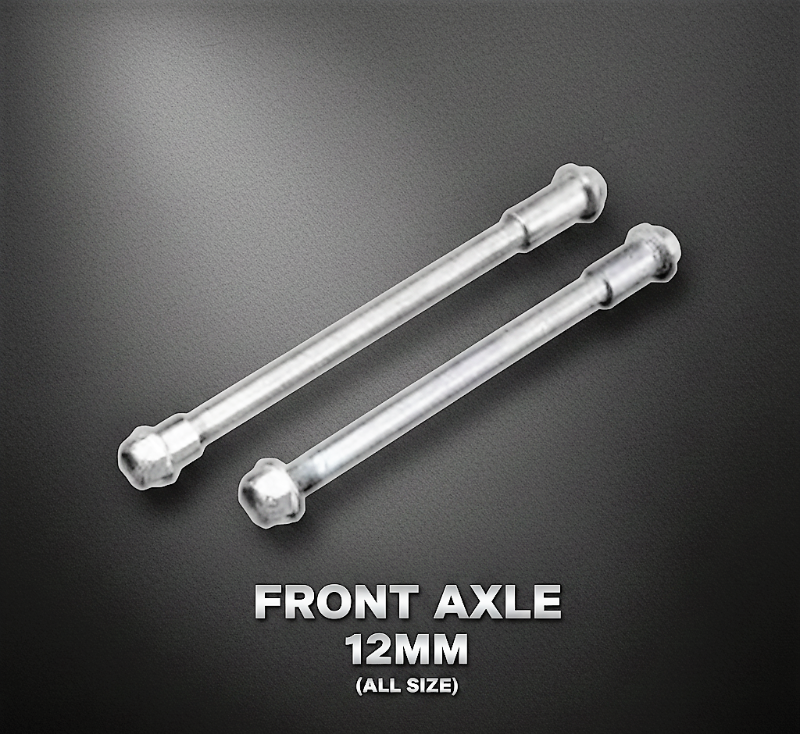 FRONT AXLE 12MM (ALL SIZE)