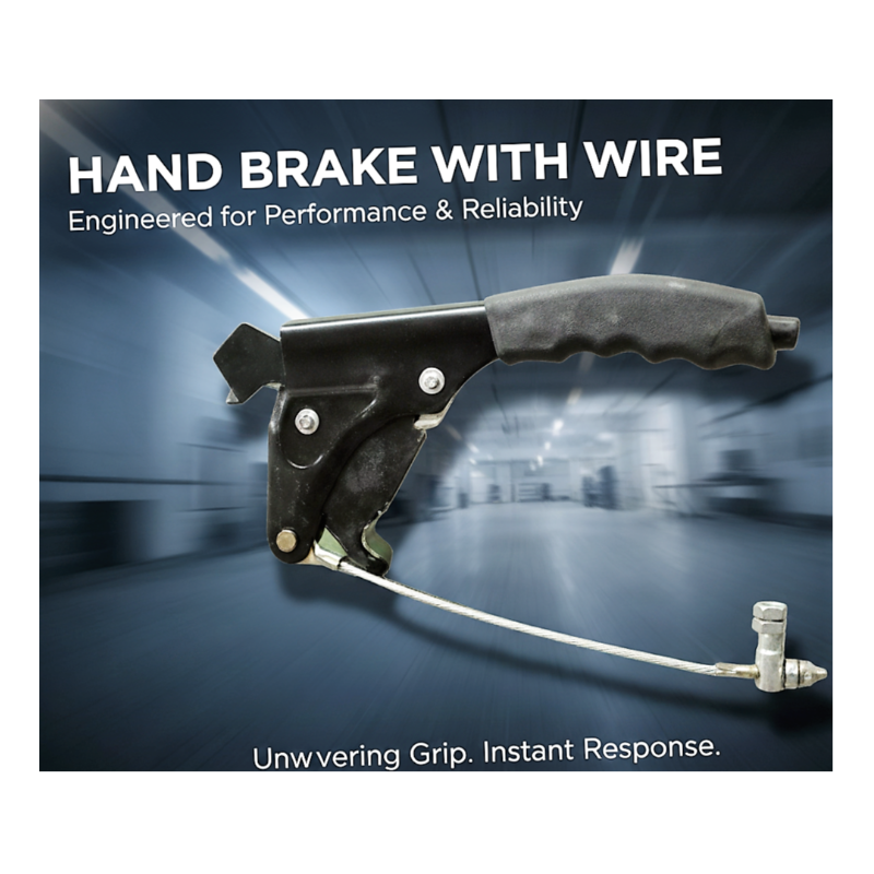 Hand brake with wire