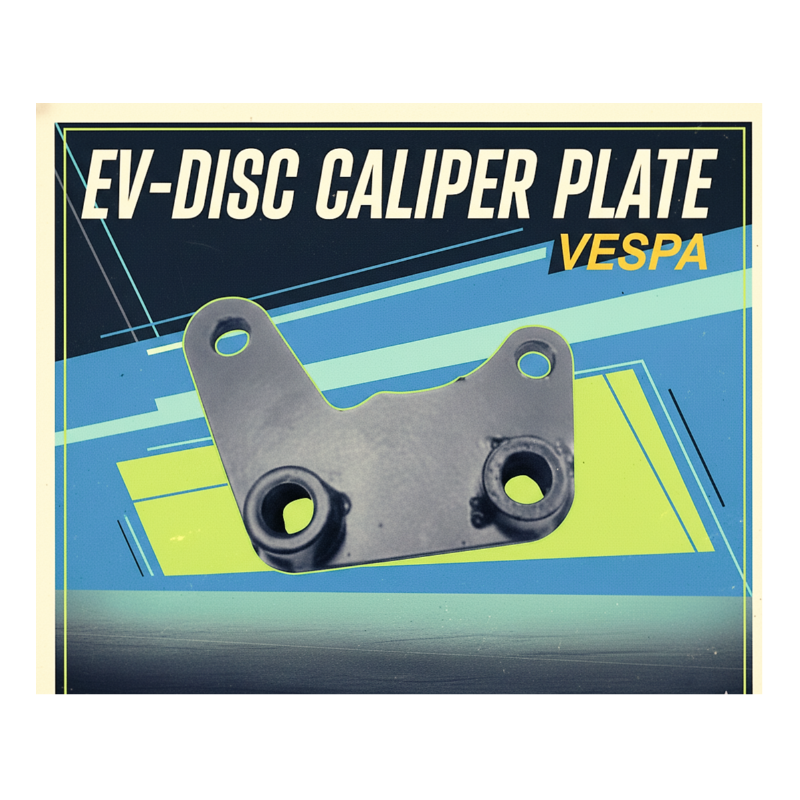 ev-DISC CALIPER PLATE - VESPA