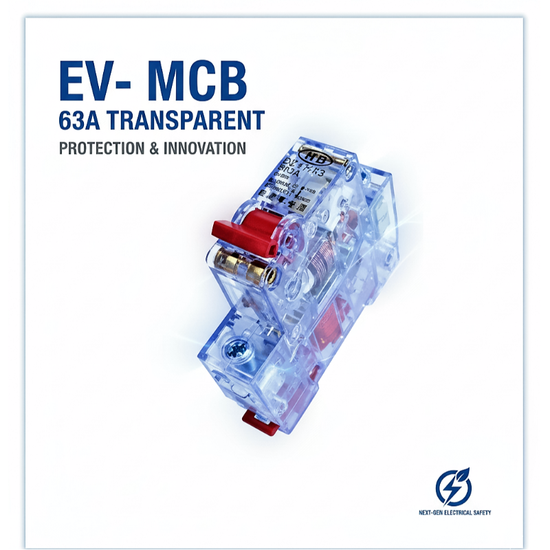 ev- MCB 63A TRANSPARENT
