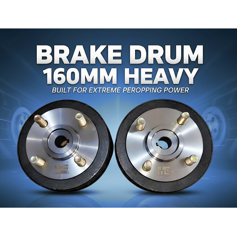 BRAKE DRUM 160MM HEAVY