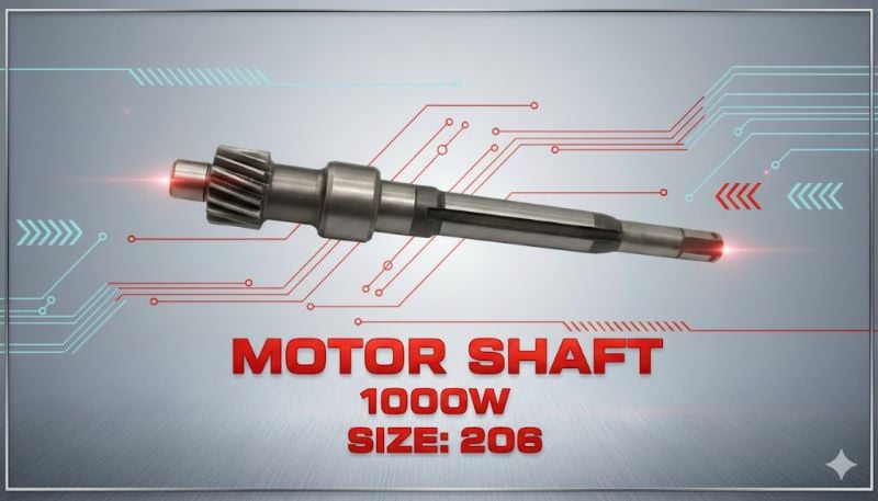 MOTOR SHAFT 1000W