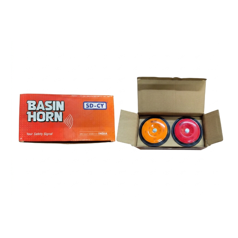 SD CAR HORN High Tone Horn (Orange) Low Tone Horn (Red)